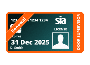 SIA License - Door Supervisor - Top Up