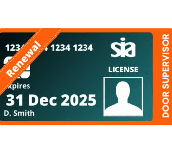 sia door supervisor top up course