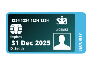 SIA License - Security Guard