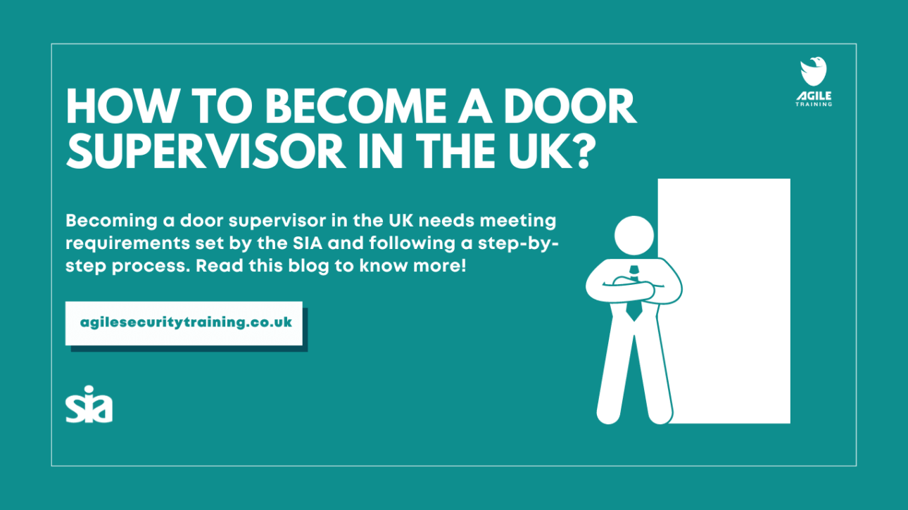 How to become a door supervisor in the UK