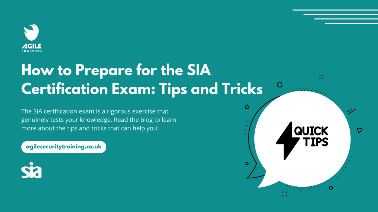 How to prepare for the SIA certification tips & tricks