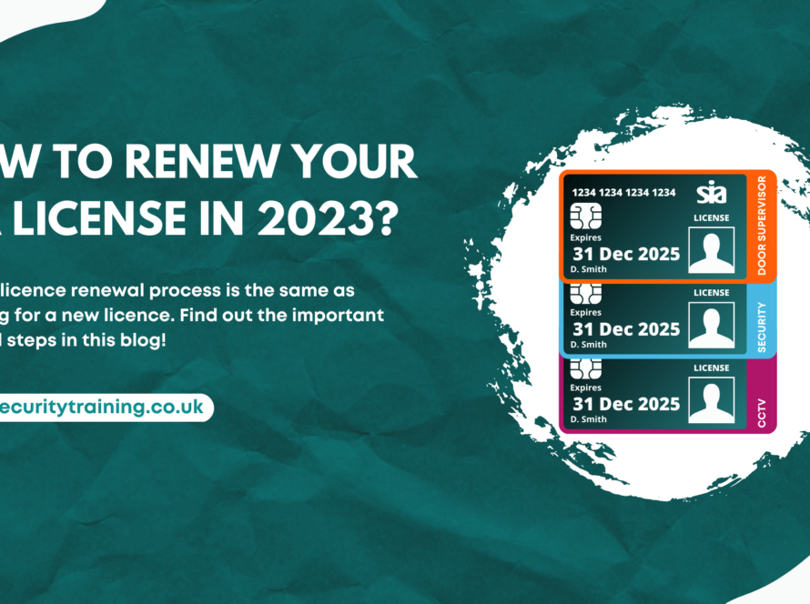 how to renew SIA license in 2023