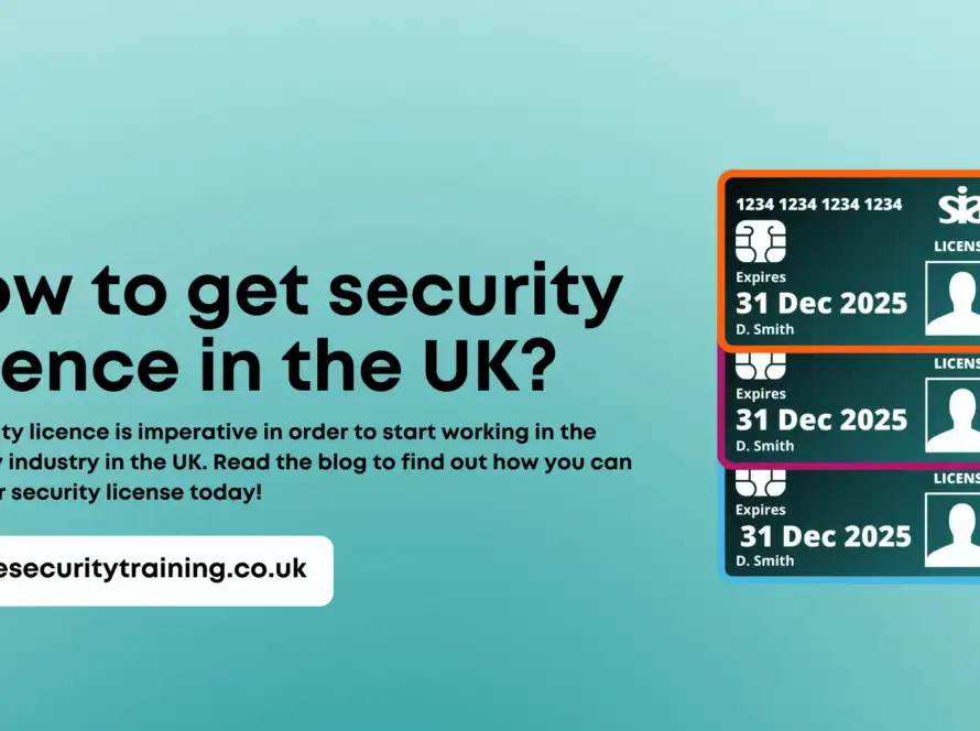 How to get security licence in the UK