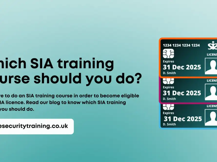 Which SIA training course should you do