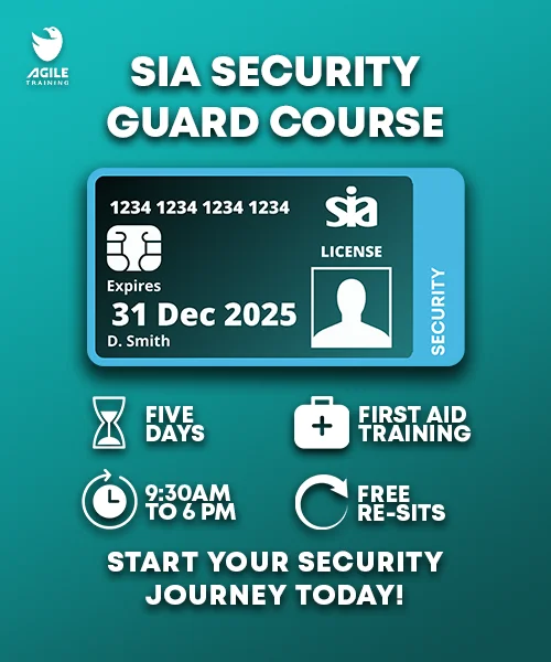 Security guard course slider