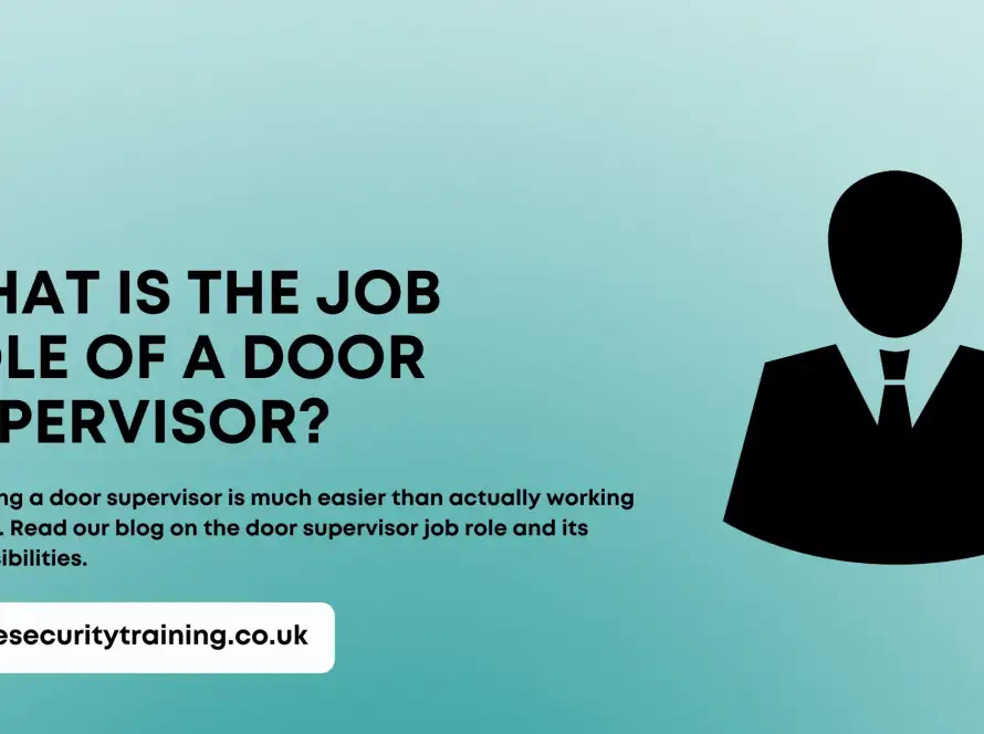 What is the Job Role of A Door Supervisor