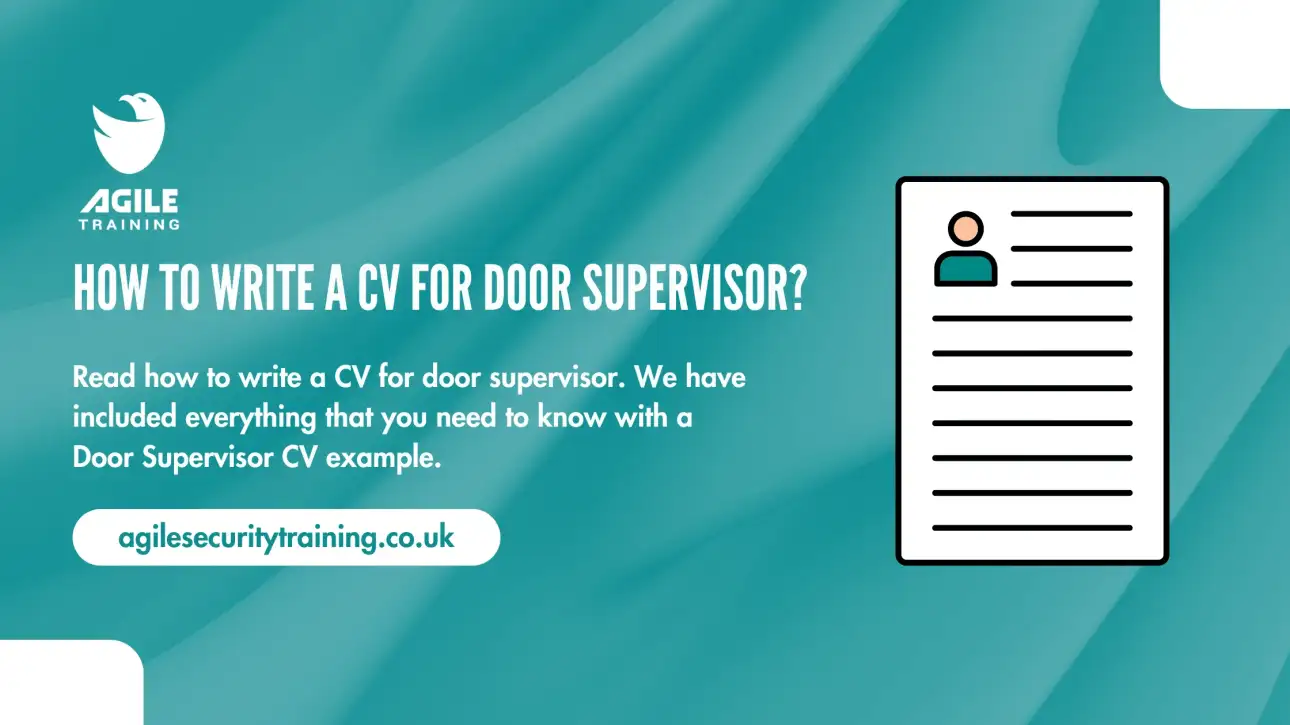 How to write a CV for Door Supervisor